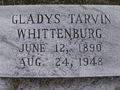 Gladys Cordelia (Tarvin) Whittenburg